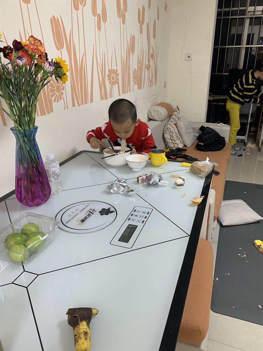 筷子吃面小达人