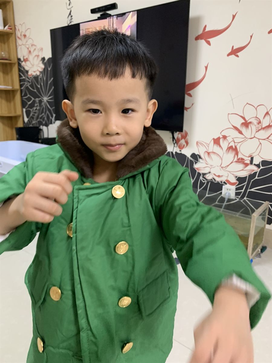 新棉服展示
